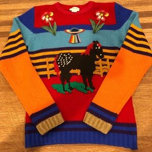 Gucci rainbow sweater kids sz 12 / women’s XS